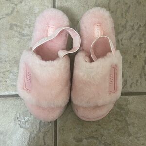 PINK UGGS WORN ONCE